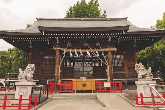 朝日氷川神社 1 e69c9de697a5e6b0b7e5b79de7a59ee7a4be