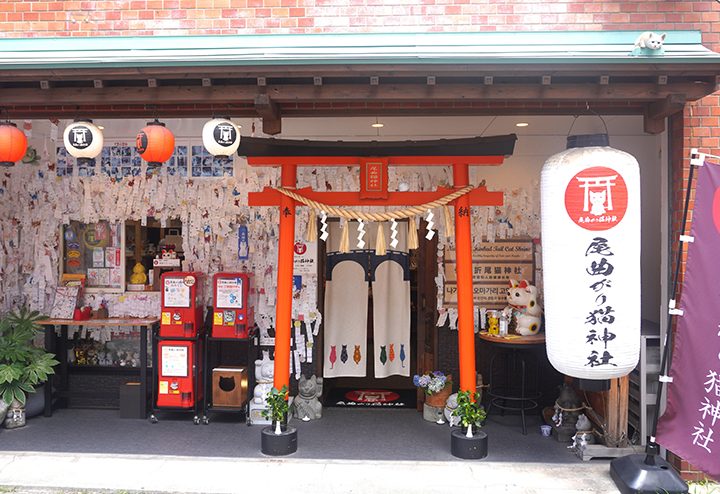 長崎尾曲がり猫神社 1 e995b7e5b48ee5b0bee69bb2e3818ce3828ae78cabe7a59ee7a4be